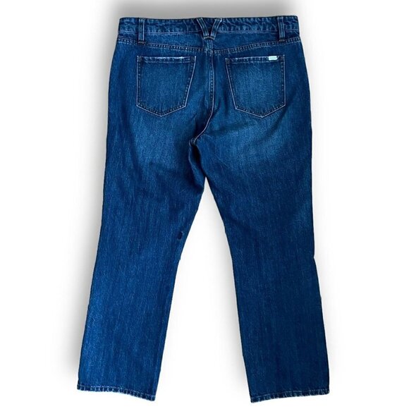 Volcom Womens 1991 Straight Jeans Sz 31 Blue No Stretch Denim Slim Ankle Fit - Picture 8 of 12